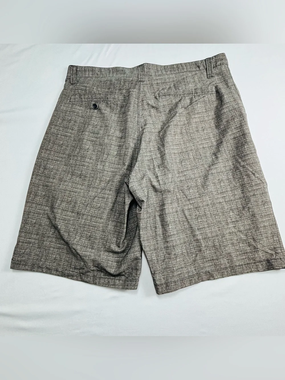 Men's Casual Heathered Gray Shorts M516
